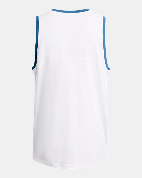 Men's UA Zone Performance Tank in White image number 3